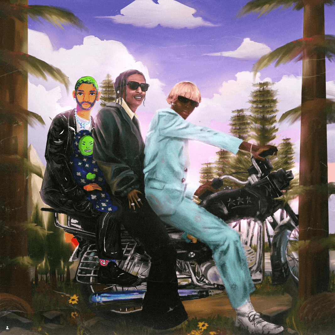 Tyler and ASAP artwork